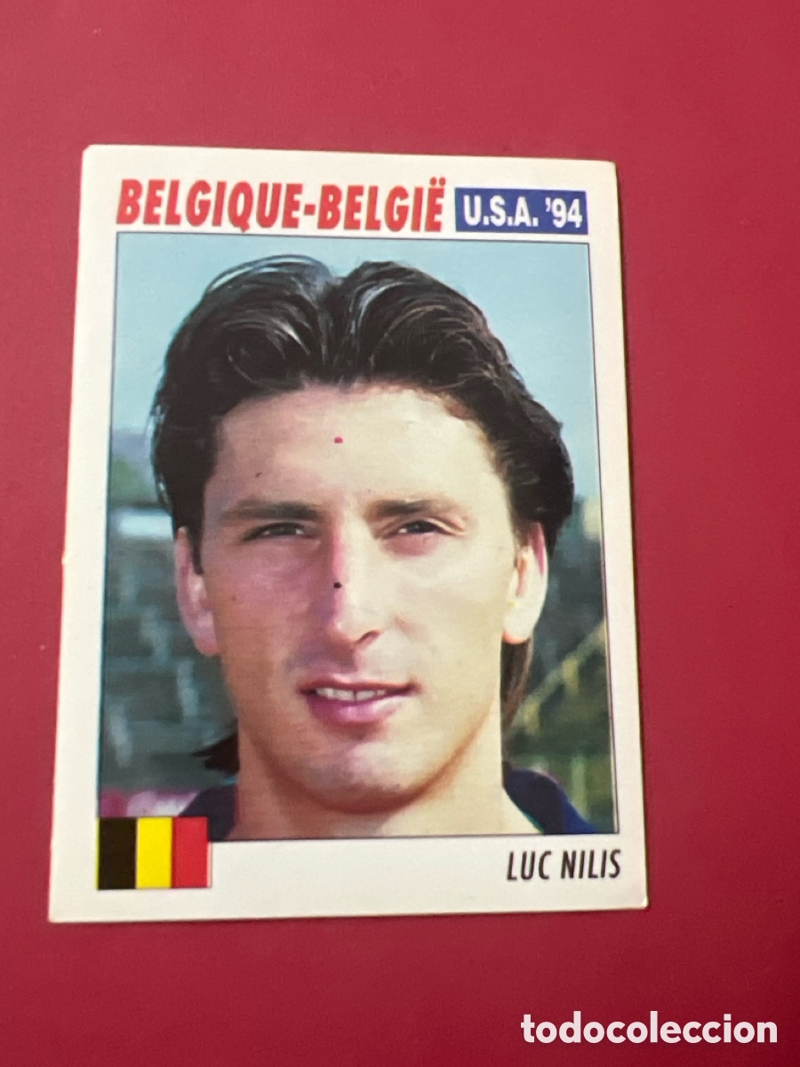 Figurine di Calcio: C5773. CROMO SIN PEGAR FUTBOL 94 SERVICE LINE SL ITALY MUNDIAL USA 1994 BELGICA 354 LUC NILIS