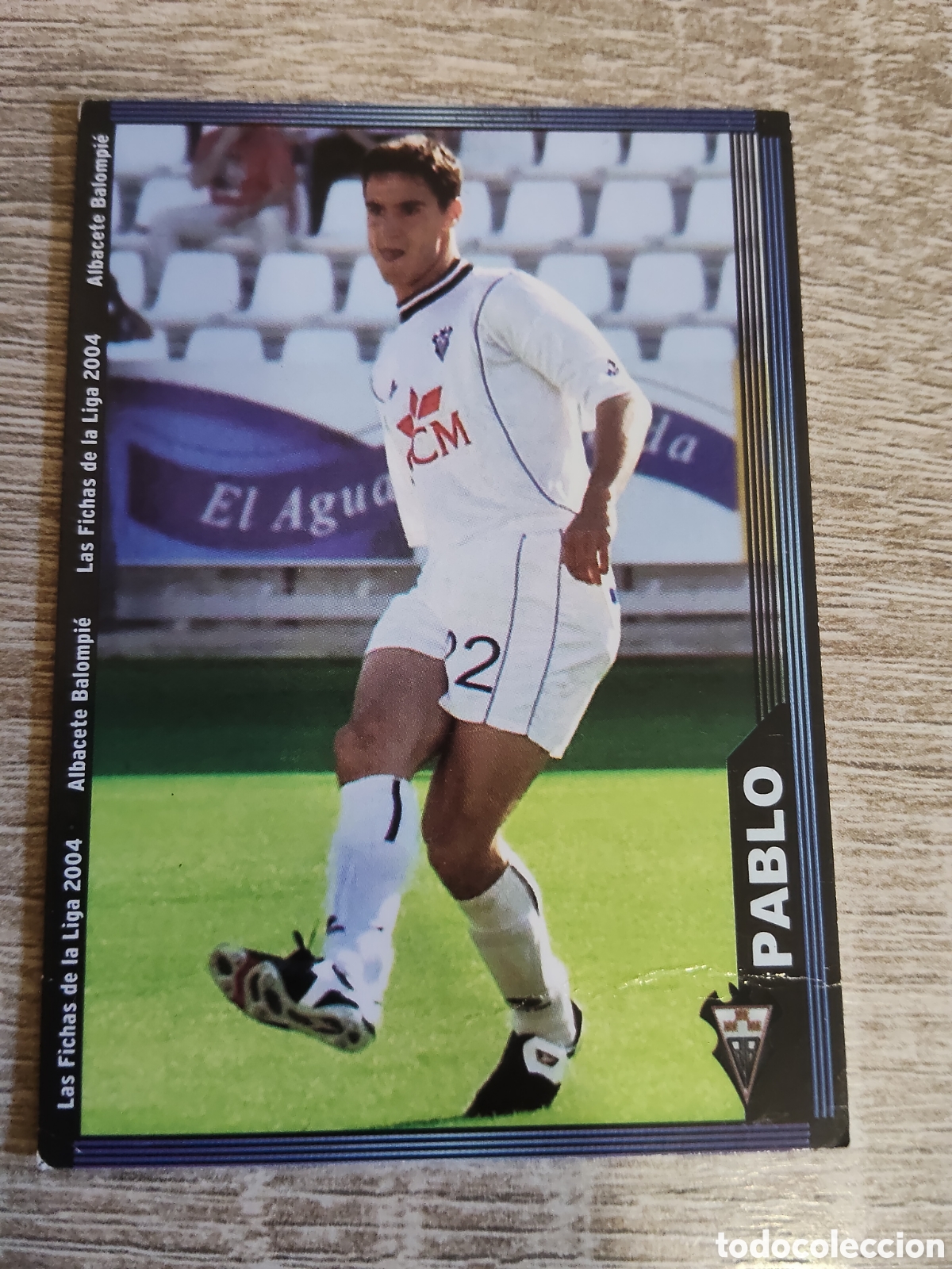 Figurine di Calcio: Mundicromo las fichas de la liga 2094 525 Pablo Albacete