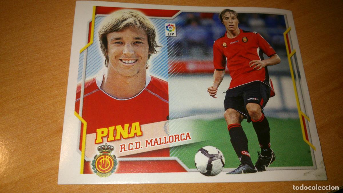 Figurine di Calcio: EDICIONES ESTE 2010 2011 10 11 COLOCA N&ordm; 9 B 9B PINA MALLORCA NUEVO NUNCA PEGADO