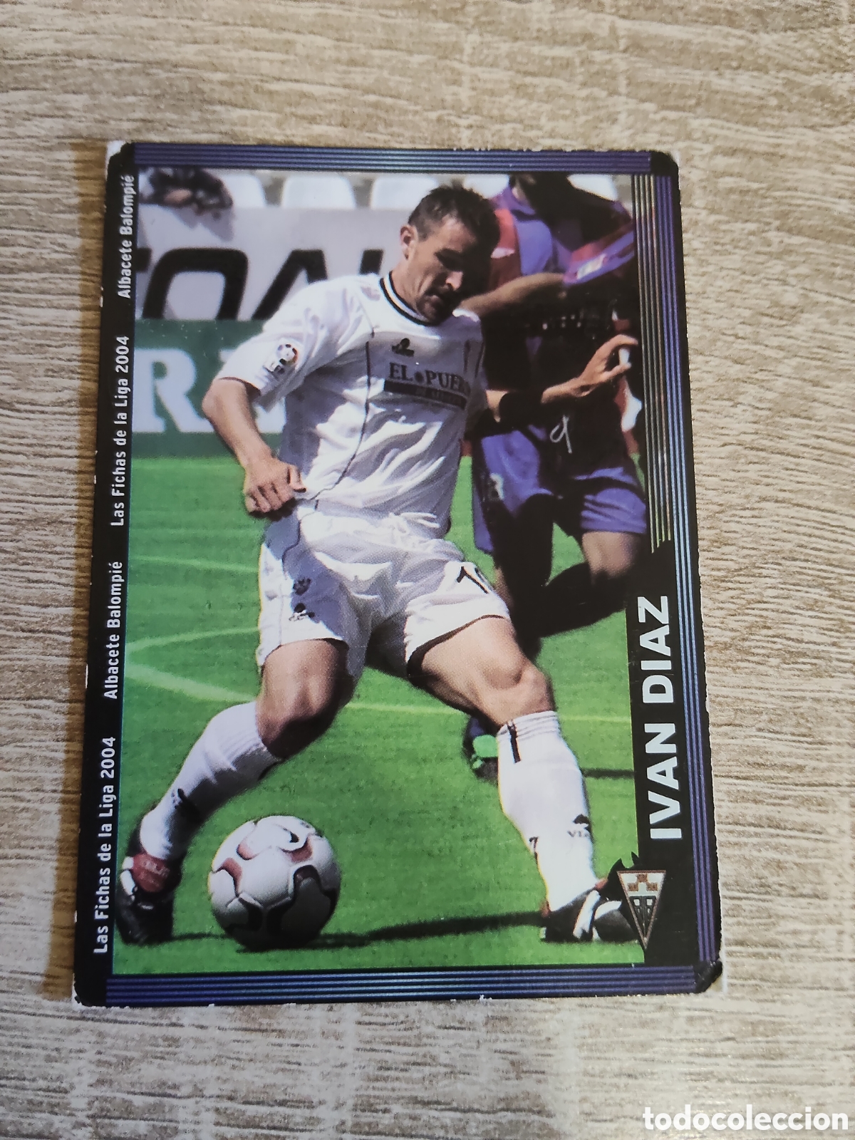 Figurine di Calcio: Mundicromo las fichas de la liga 2004 526 Iv&aacute;n D&iacute;az Albacete