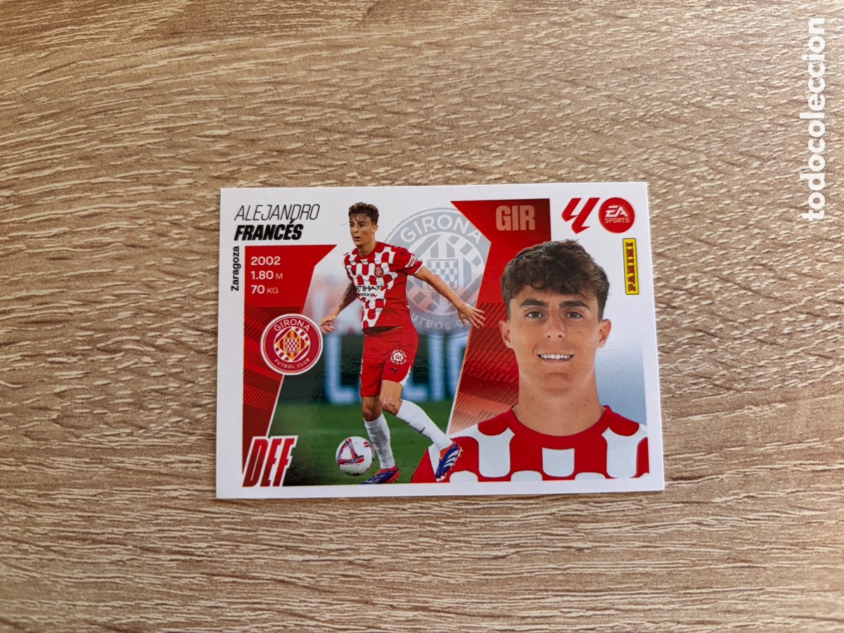 Figurine di Calcio: 6 FRANC&Eacute;S LIGA ESTE EDICIONES ESTE 2025 2026 25 26 GIRONA