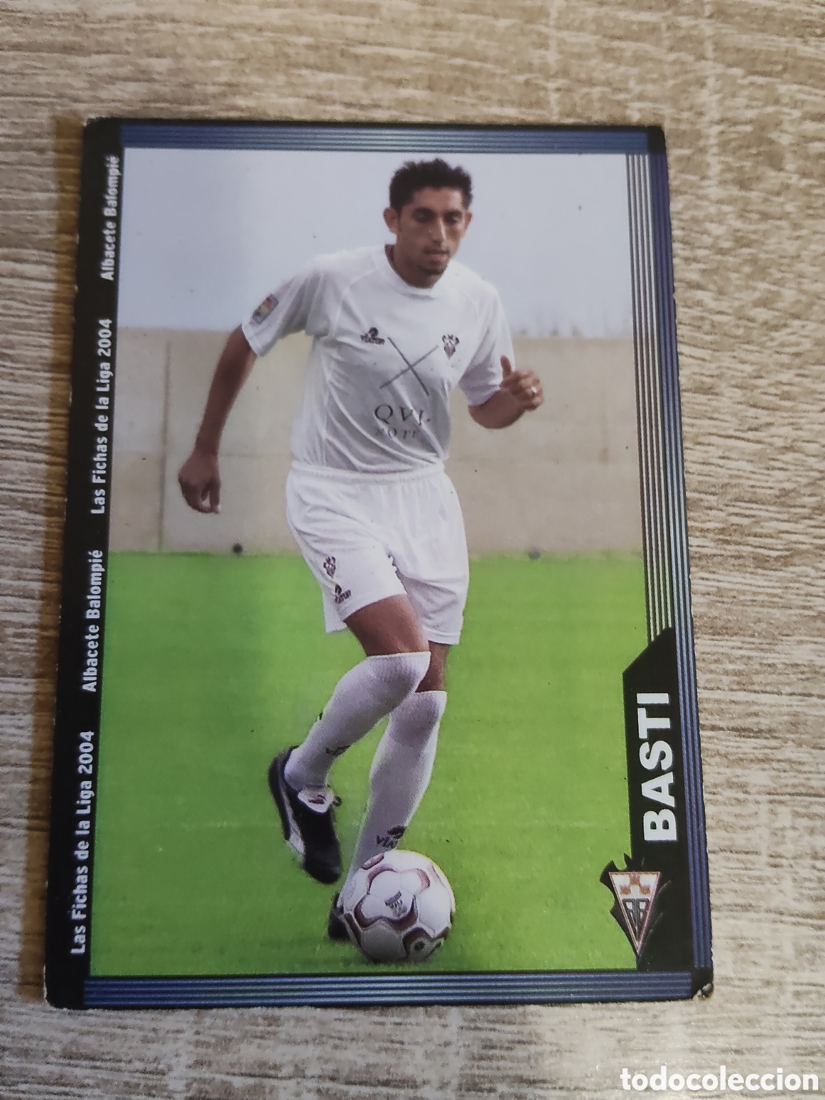 Cromos de f&uacute;tbol: Mundicromo las fichas de la liga 2004 536 Basti Albacete