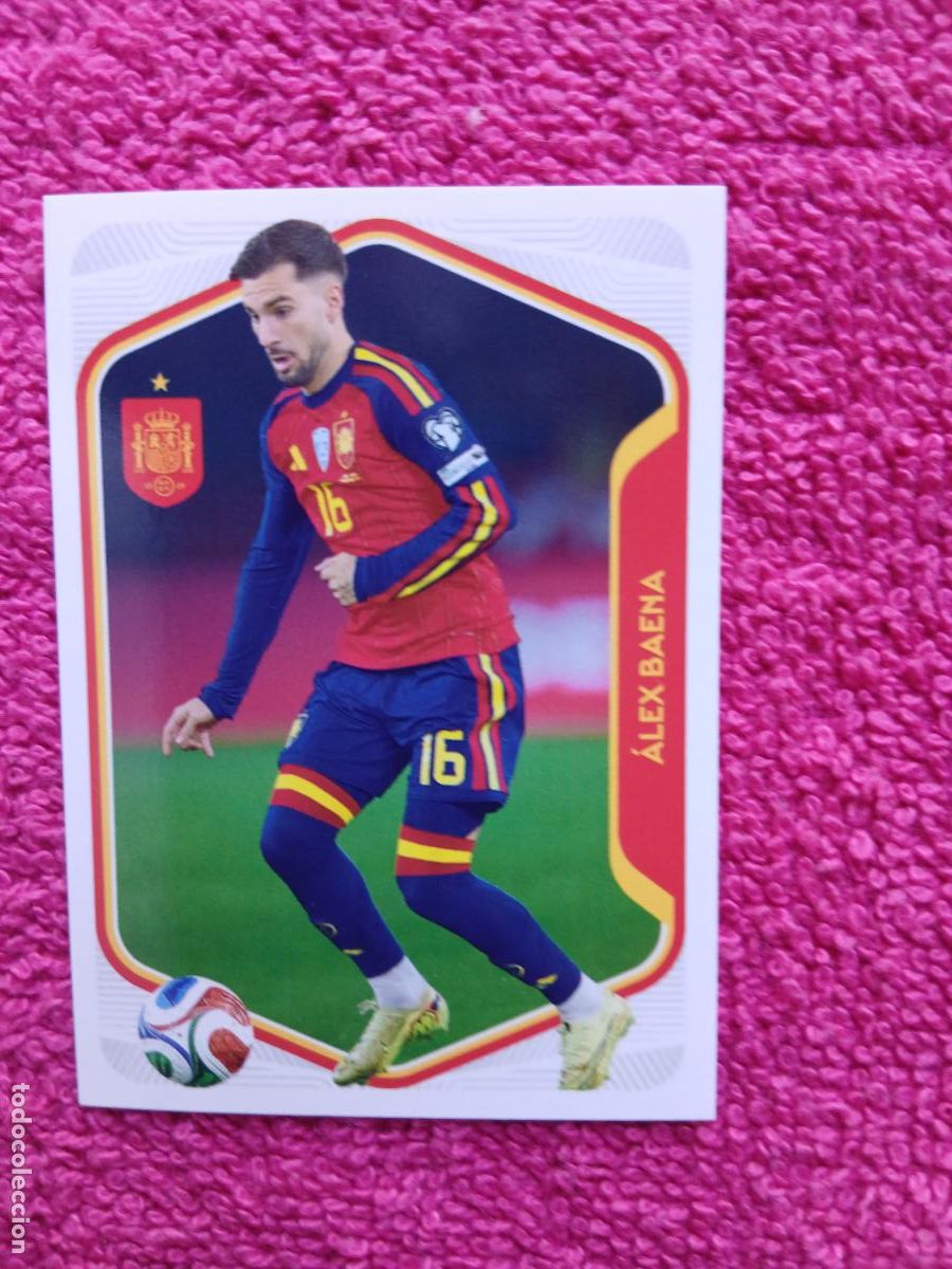 Cromos de f&uacute;tbol: espa&ntilde;a 2026 44 alex baena selecci&oacute;n espa&ntilde;ola panini carrefour family mundial de futbol (F)