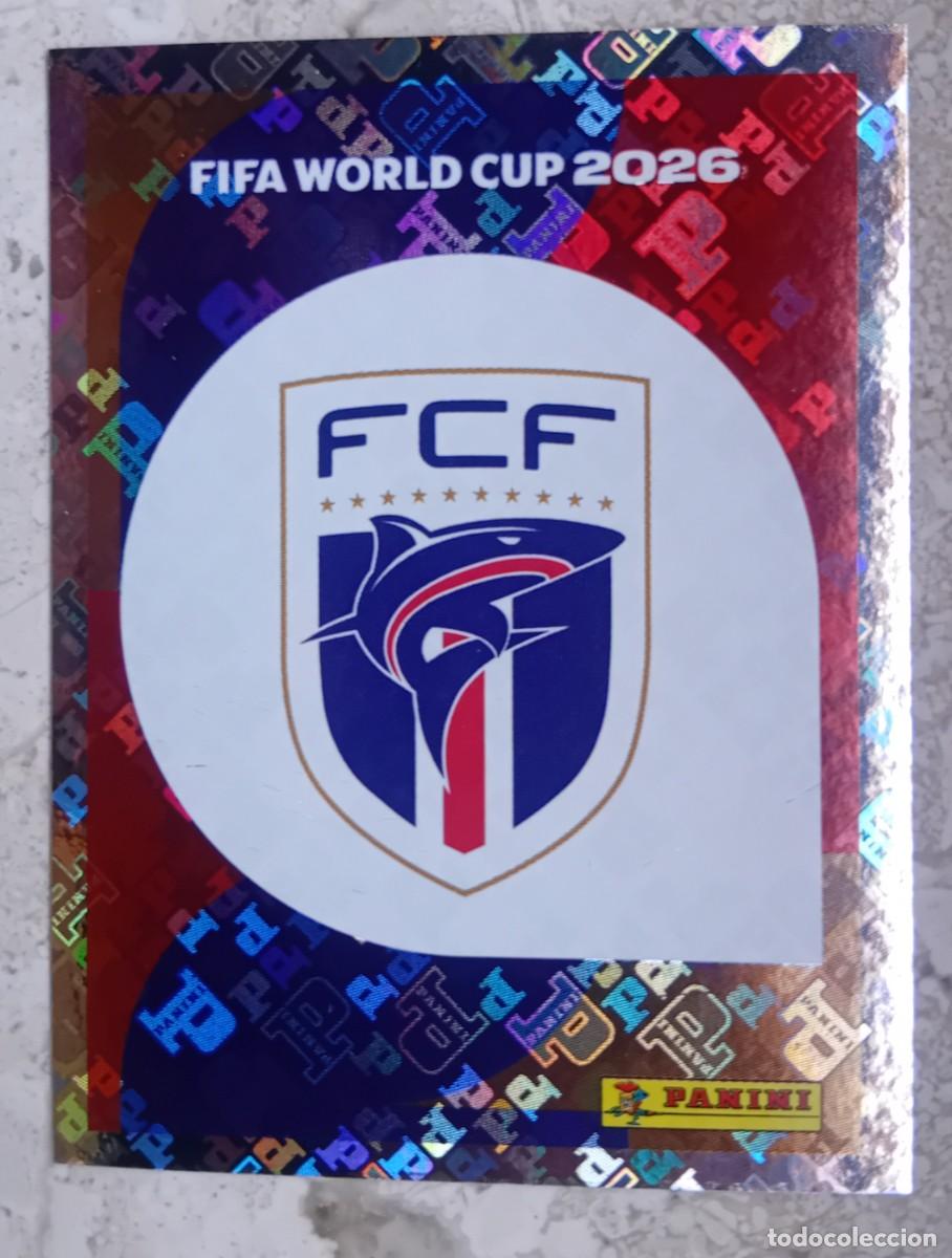 Cromos de f&uacute;tbol: Figurina Panini 2026 Cromo World Cup Usa Mundial 2026 scudetto escudo badge Cape Verde n CPV 1