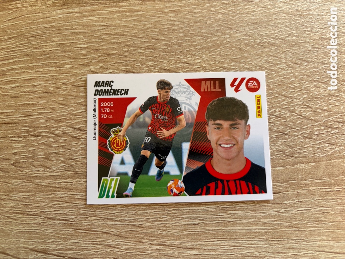 Cromos de f&uacute;tbol: 17 MARC DOM&Egrave;NECH LIGA ESTE EDICIONES ESTE 2025 2026 25 26 MALLORCA