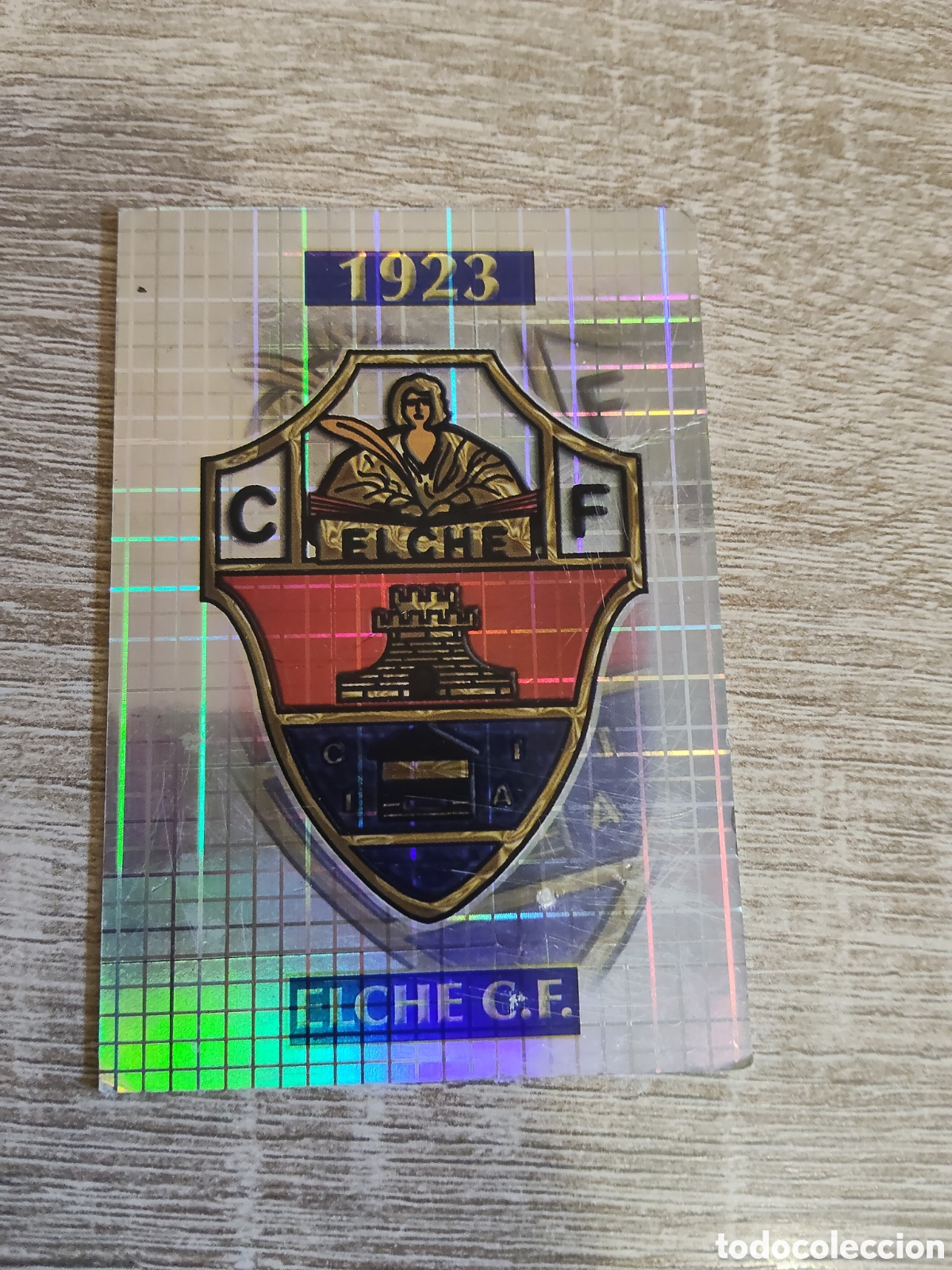 Cromos de f&uacute;tbol: Mundicromo las fichas de la liga 2004 560 escudo Elche