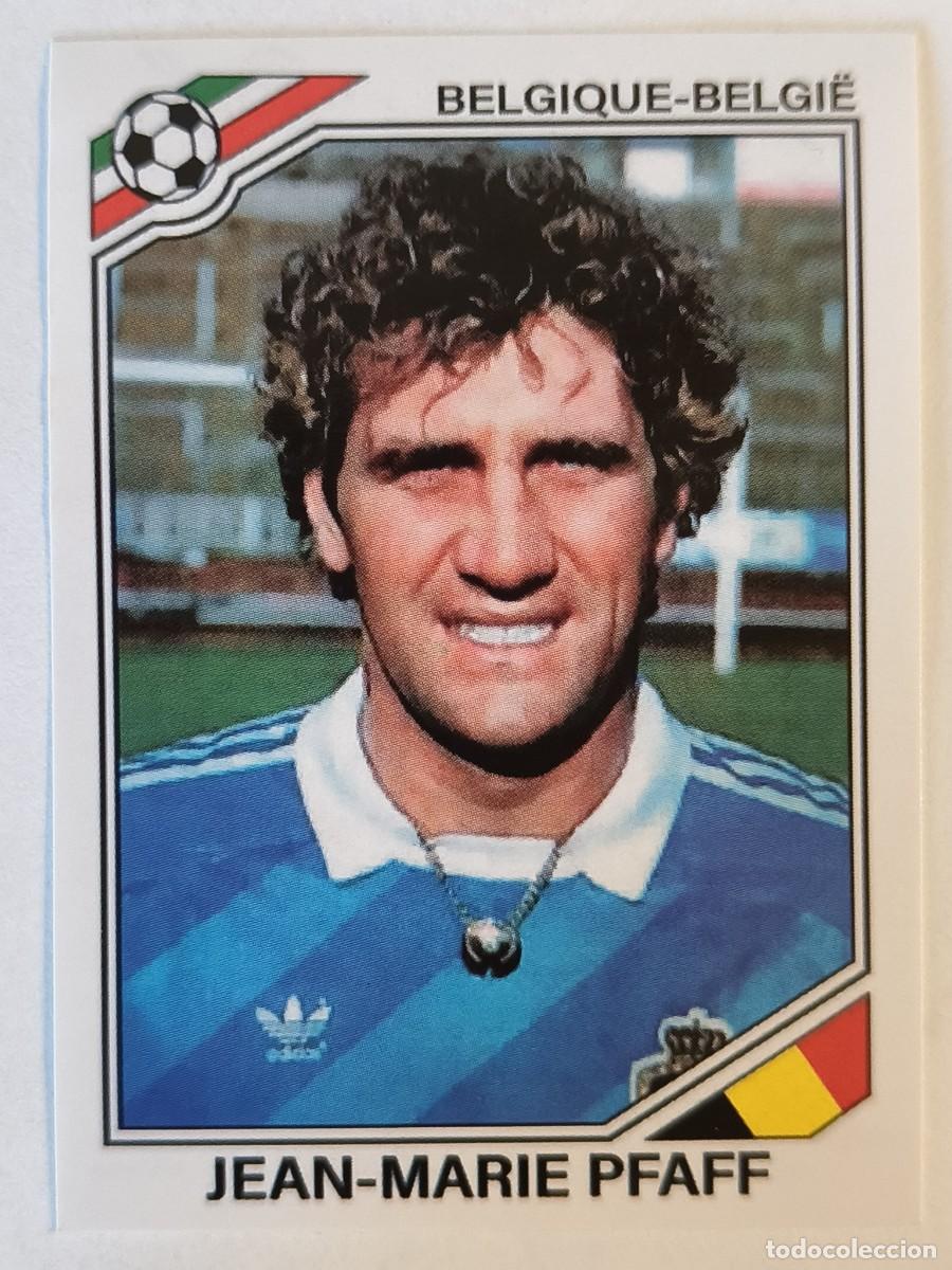 Fu&szlig;ball-Sticker: #130 JEAN-MARIE PFAFF (BELGICA) MUNDIAL MEXICO 86 PANINI