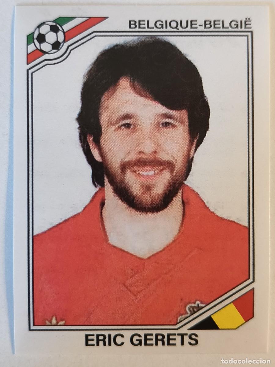 Cromos de f&uacute;tbol: #131 ERIC GERETS (BELGICA) MUNDIAL MEXICO 86 PANINI