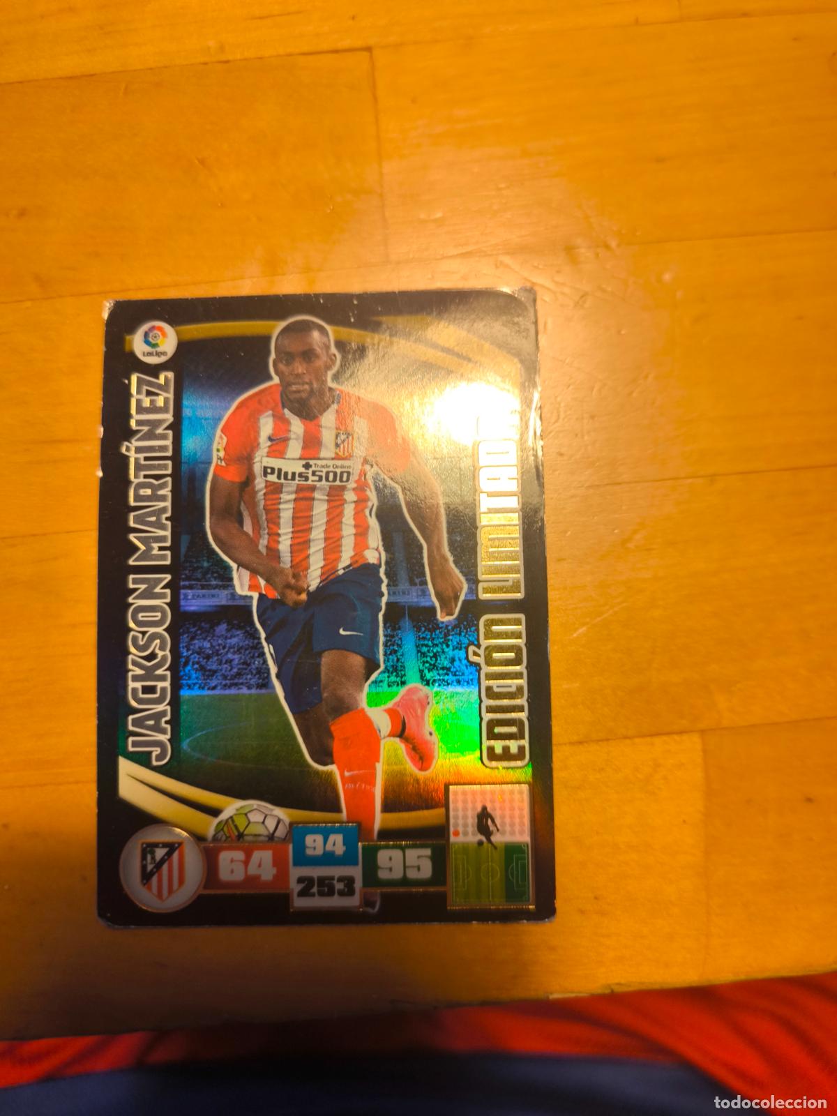 Cromos de Futebol: Jackson Mart&iacute;nez Edici&oacute;n Limitada Adrenalyn XL 2015-16