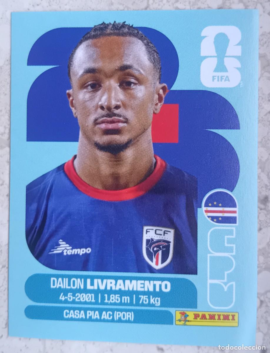 Cromos de Futebol: Figurina Panini 2026 Cromo World Cup Usa Mundial 2026 Dailon Livramento Cape Verde n CPV 18