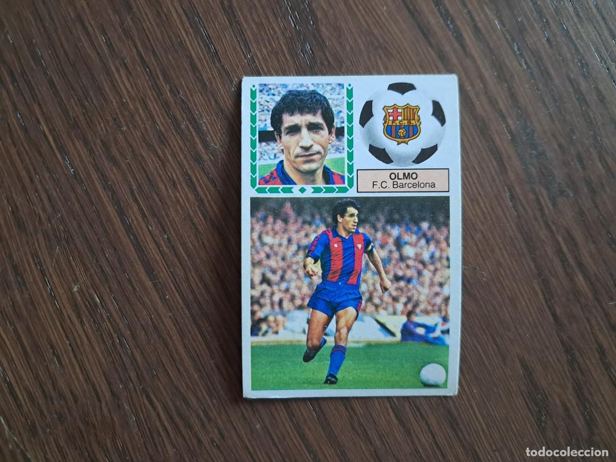 Figurine di Calcio: cromo de futbol, edic. Este 83-84, Olmo, F.C.Barcelona. sin pegar.