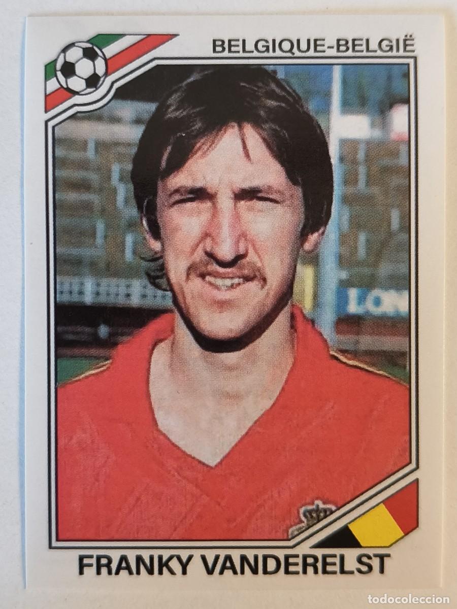 Figurine di Calcio: #132 FRANKY VANDERELST (BELGICA) MUNDIAL MEXICO 86 PANINI