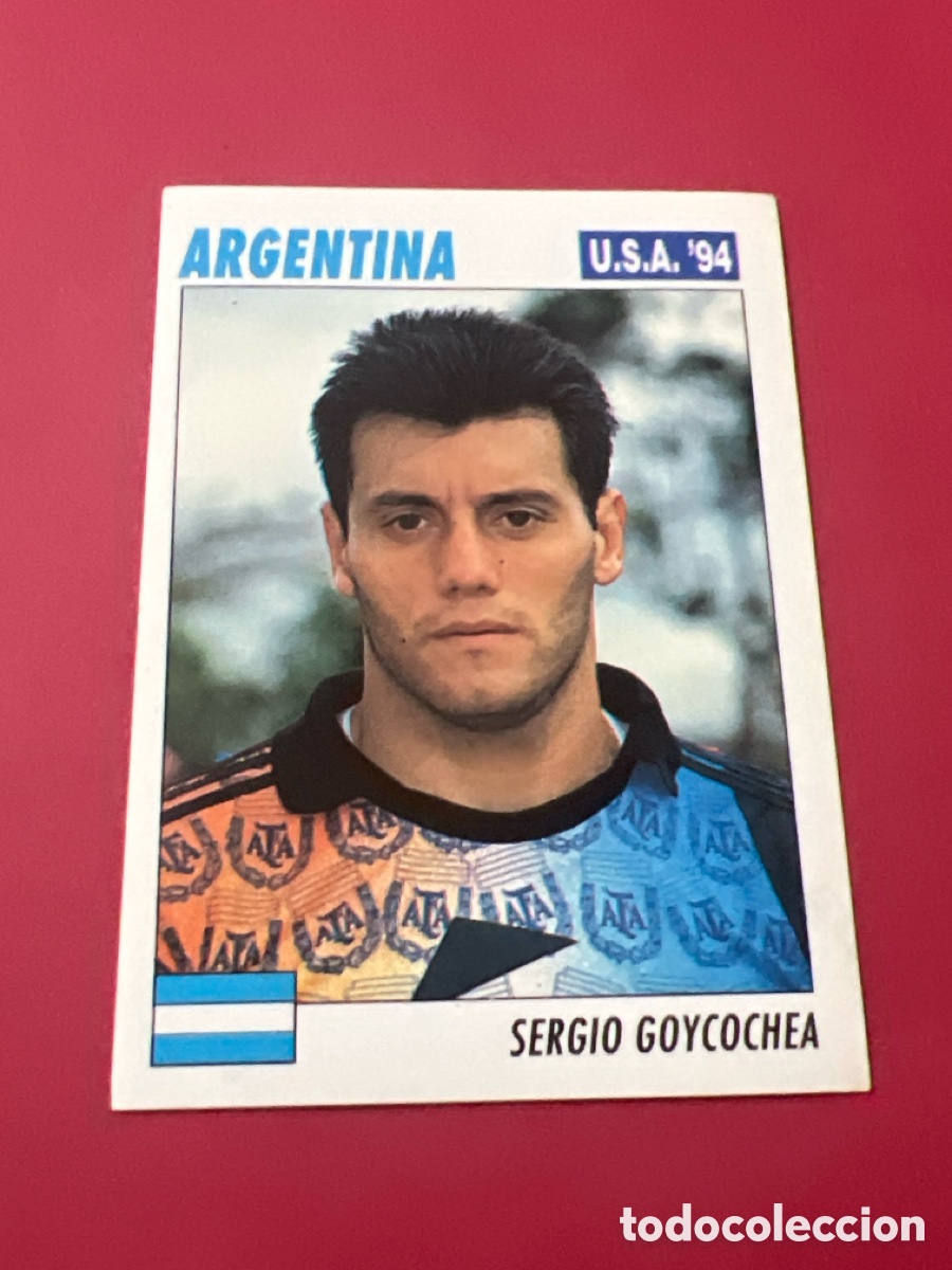 Figurine di Calcio: C5785. 1994 94 CROMO NUNCA PEGADO ARGENTINA SERGIO GOYCOCHEA MUNDIAL USA 94 N 189