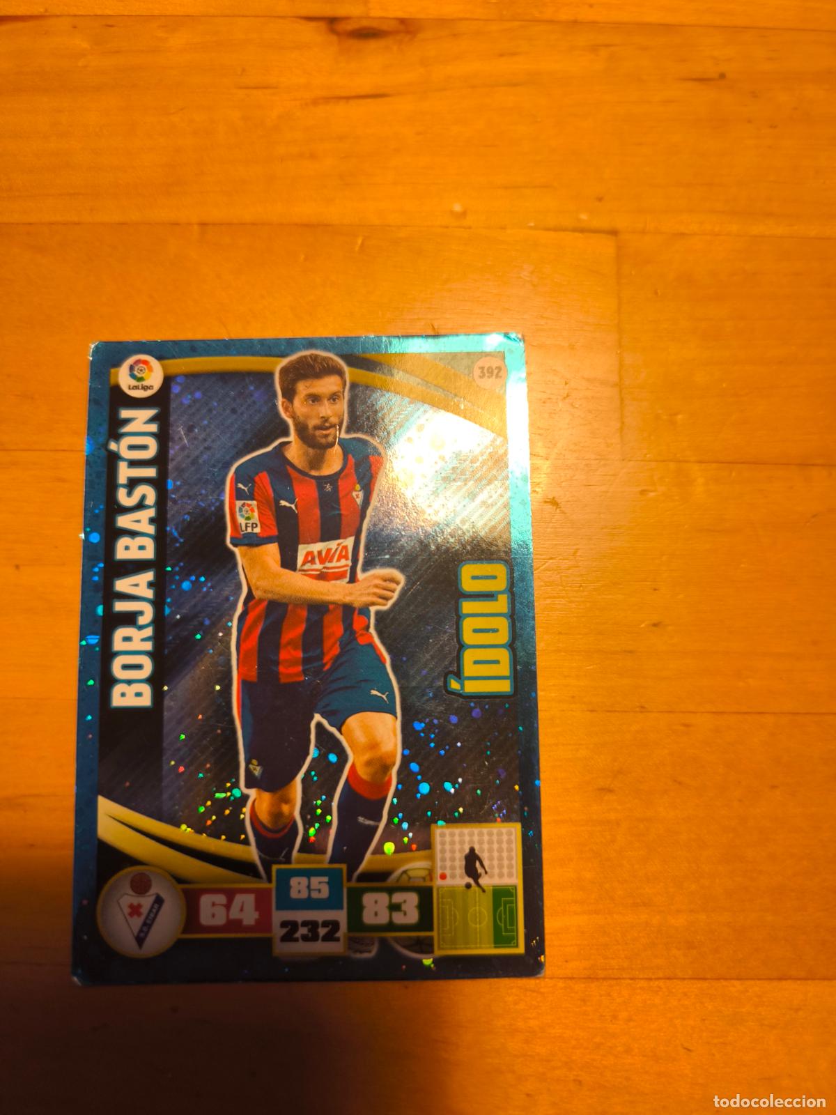 Football Stickers: Borja Bast&oacute;n &Iacute;dolo Adrenalyn XL 2015-16