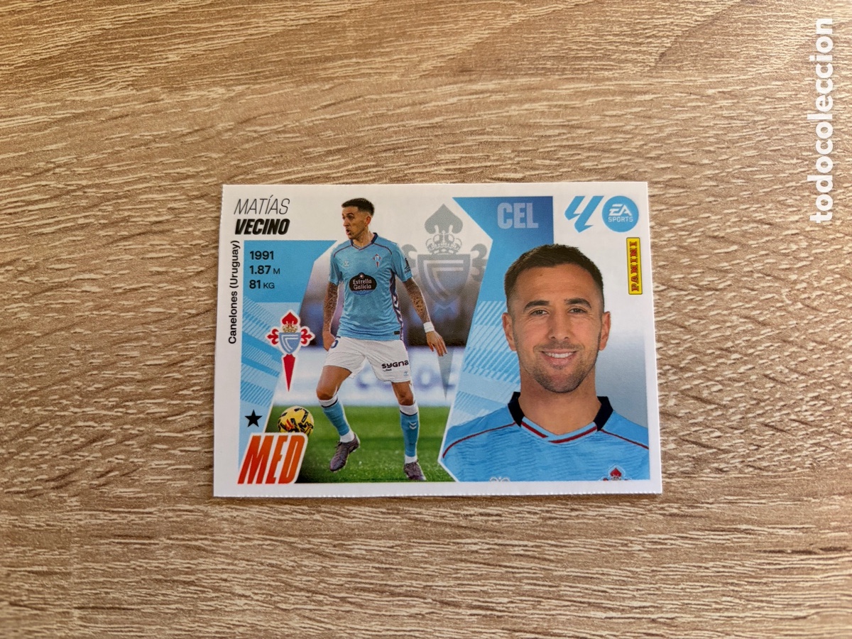 Football Stickers: 10 VECINO MERCADO DE INVIERNO ACTUALIZACI&Oacute;N LIGA ESTE EDICIONES ESTE 2025 2026 25 26 CELTA