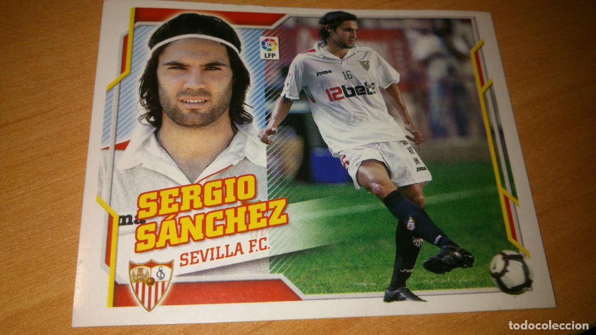 Football Stickers: EDICIONES ESTE 2010 2011 10 11 COLOCA N&ordm; 4 B 4B SERGIO SANCHEZ SEVILLA NUEVO NUNCA PEGADO