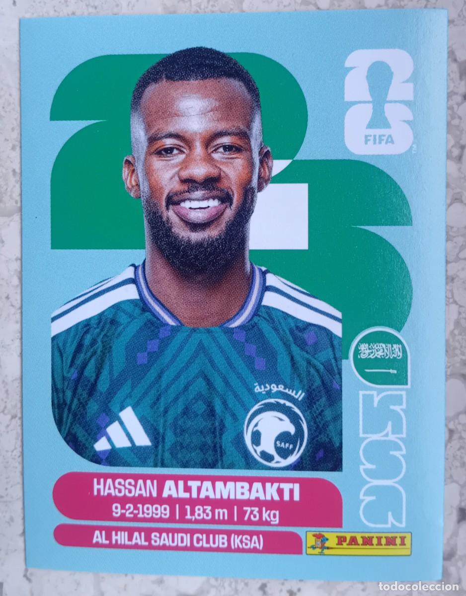 Football Stickers: Figurina Panini 2026 Cromo World Cup Usa Mundial 2026 Hassan Altambakti Saudi Arabia n KSA 8