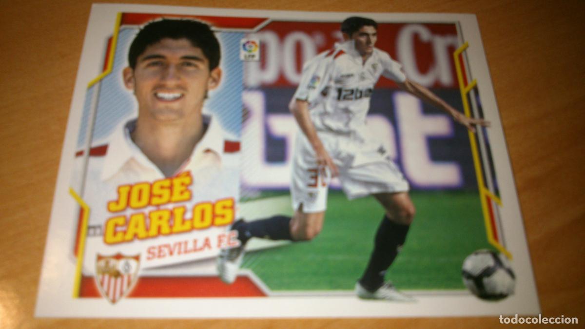 Fu&szlig;ball-Sticker: EDICIONES ESTE 2010 2011 10 11 COLOCA N&ordm; 11 B 11B JOSE CARLOS SEVILLA NUEVO NUNCA PEGADO