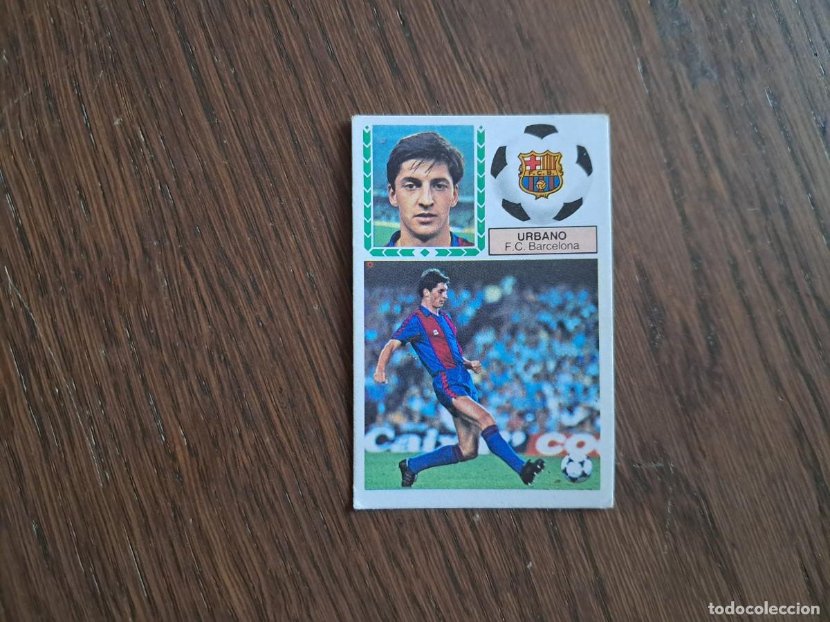 Fu&szlig;ball-Sticker: cromo de futbol, edic. Este 83-84, Urbano, F.C.Barcelona. sin pegar.