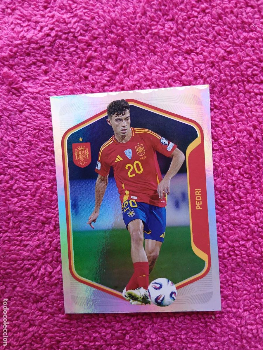 Cromos de f&uacute;tbol: espa&ntilde;a 2026 38 pedri selecci&oacute;n espa&ntilde;ola panini carrefour family mundial de futbol (F)