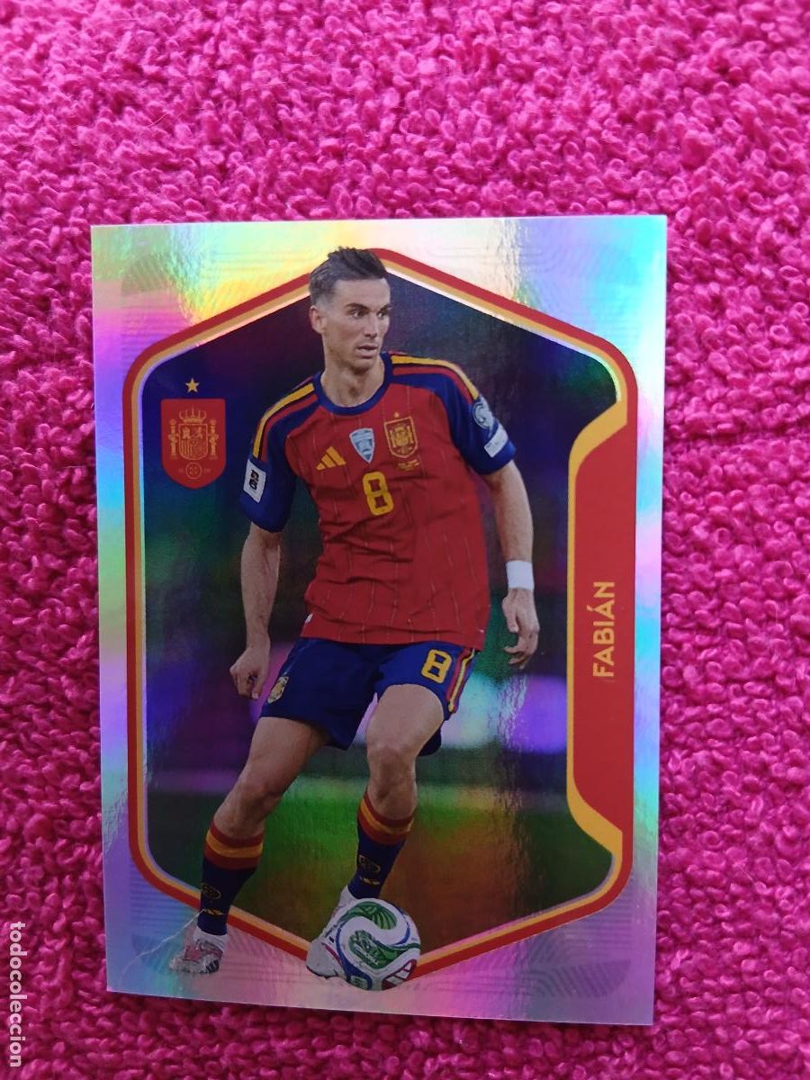 Fu&szlig;ball-Sticker: espa&ntilde;a 2026 36 fabi&aacute;n selecci&oacute;n espa&ntilde;ola panini carrefour family mundial de futbol (F)