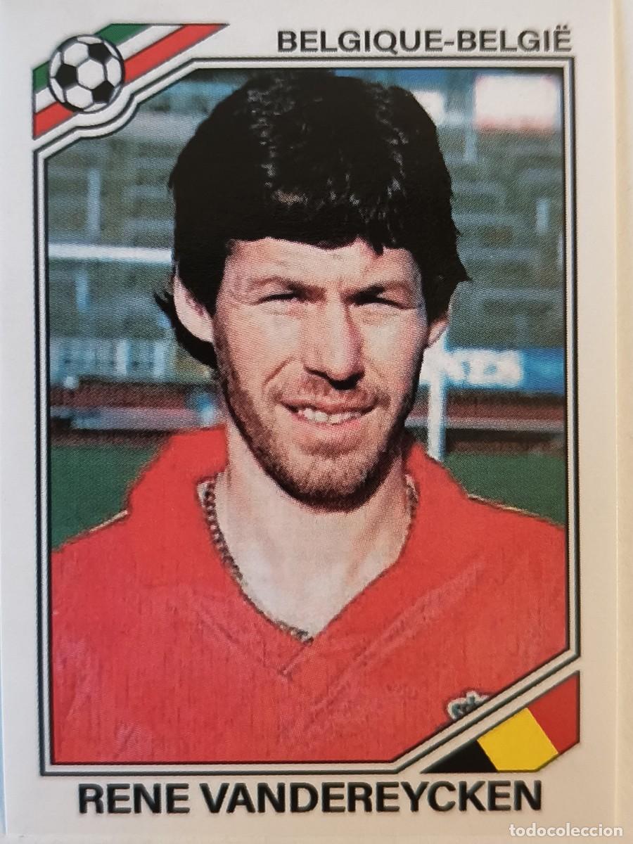 Cromos de f&uacute;tbol: #137 RENE VANDEREYCKEN (BELGICA) MUNDIAL MEXICO 86 PANINI