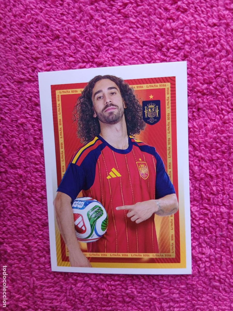 Cromos de f&uacute;tbol: espa&ntilde;a 2026 27 cucurella selecci&oacute;n espa&ntilde;ola panini carrefour family mundial de futbol (F)