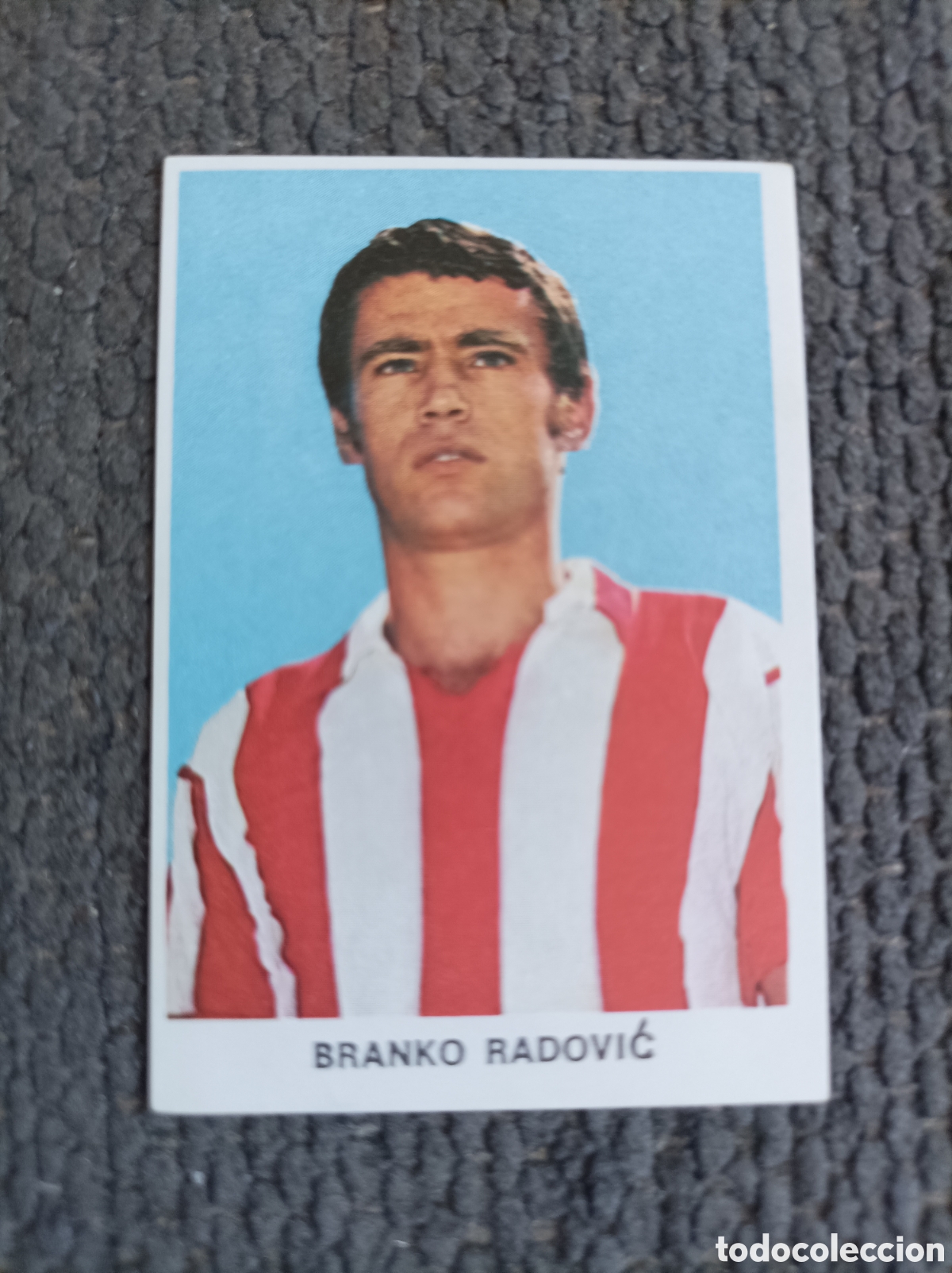 Cromos de f&uacute;tbol: Cromo futbol Brankp Radovic n-395 Estrella Roja