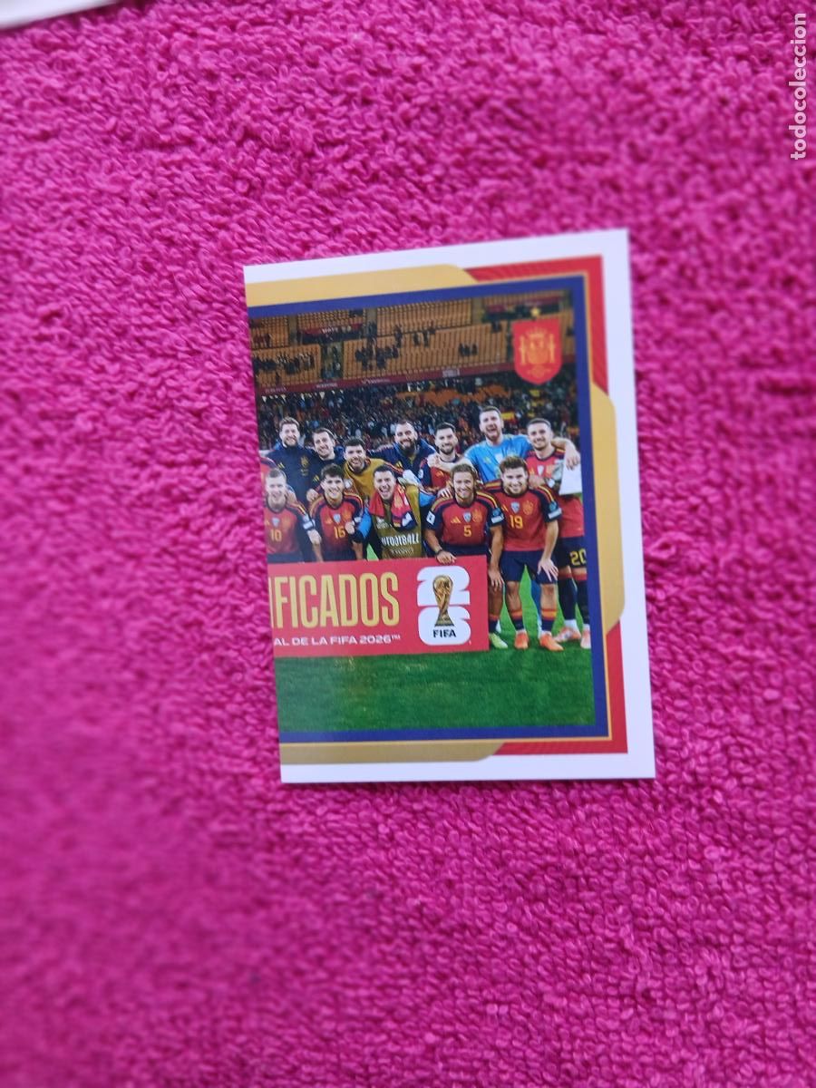 Cromos de f&uacute;tbol: espa&ntilde;a 2026 3 plantilla selecci&oacute;n espa&ntilde;ola panini carrefour family mundial de futbol (F)
