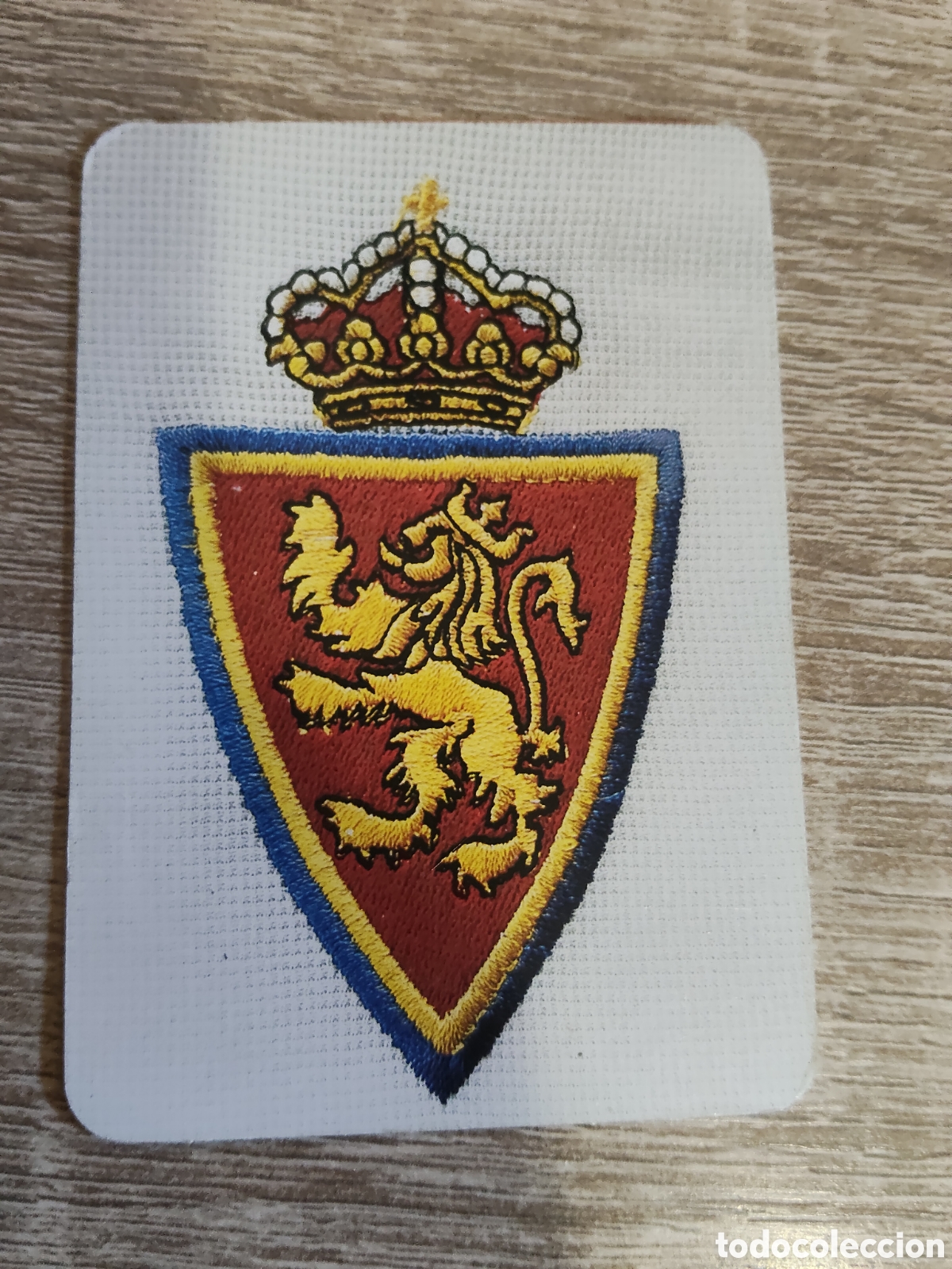 Cromos de f&uacute;tbol: Mundicromo las fichas de la liga 2006 298 escudo Real Zaragoza