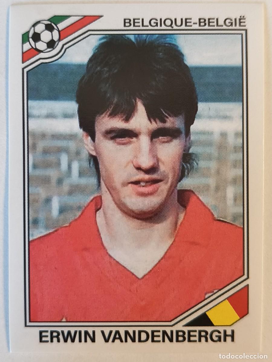 Cromos de f&uacute;tbol: #142 ERWIN VANDENBERGH (BELGICA) MUNDIAL MEXICO 86 PANINI