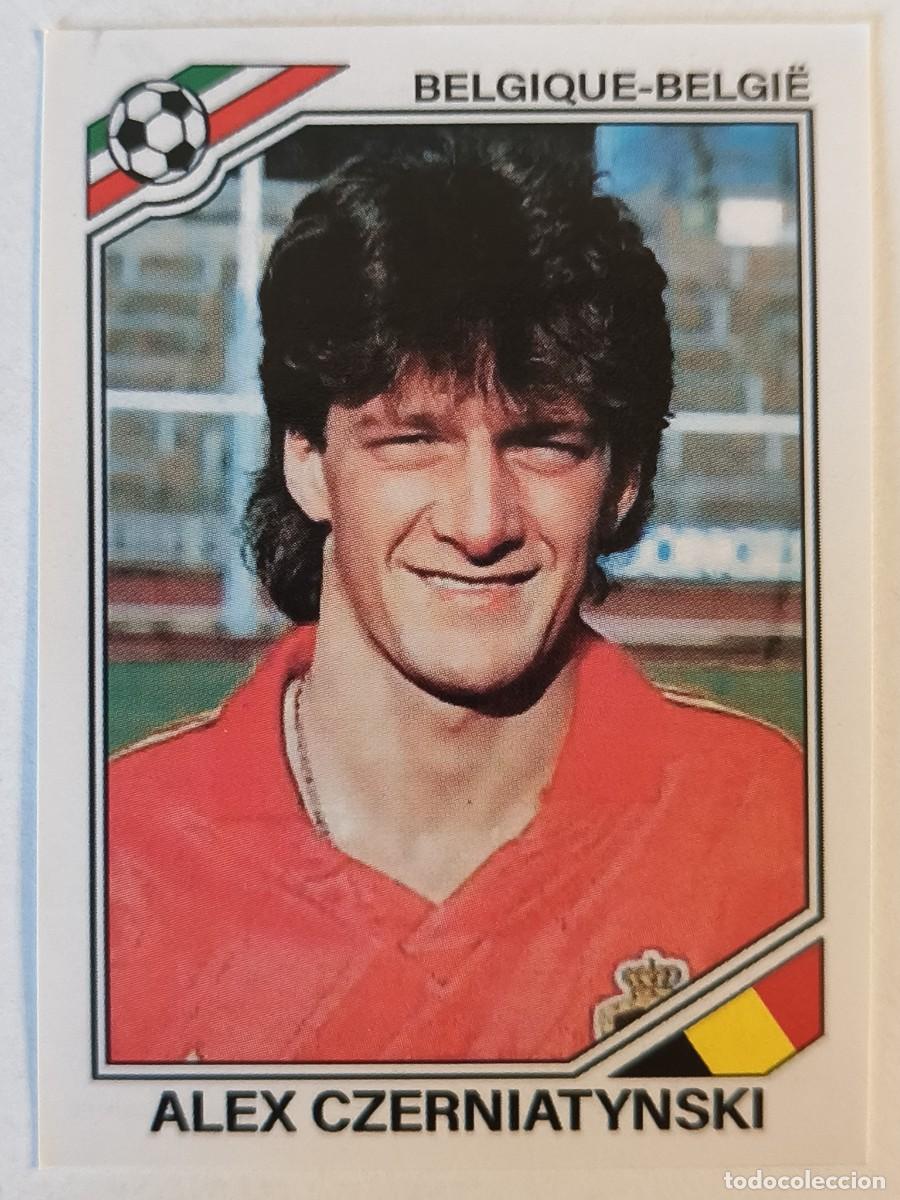 Cromos de f&uacute;tbol: #143 ALEX CZERNIATYNSKI (BELGICA) MUNDIAL MEXICO 86 PANINI