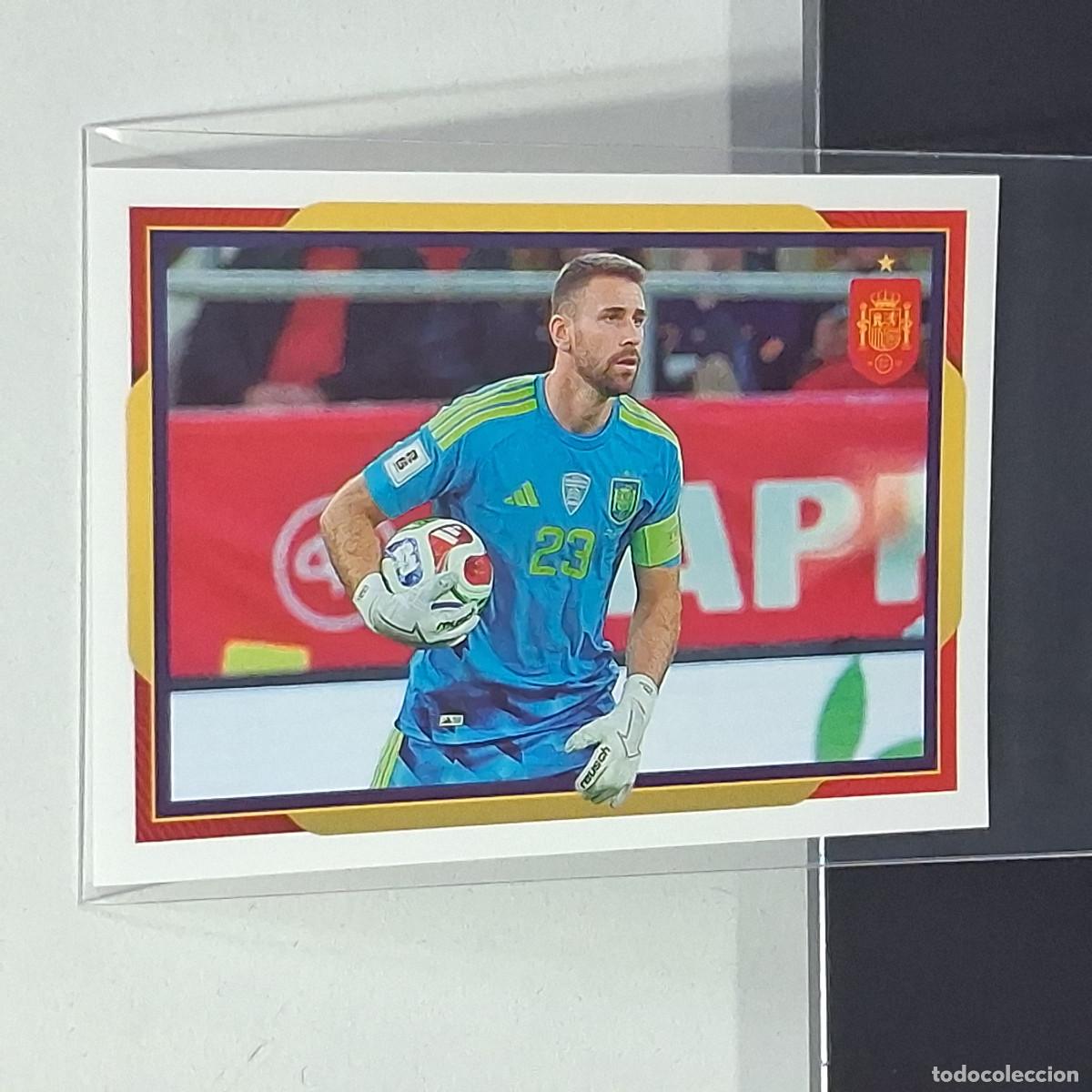 Cromos de f&uacute;tbol: D5 6 UNAI SIMON PANINI SELECCION ESPA&Ntilde;OLA ESPA&Ntilde;A SPAIN CARREFOUR 26 2026