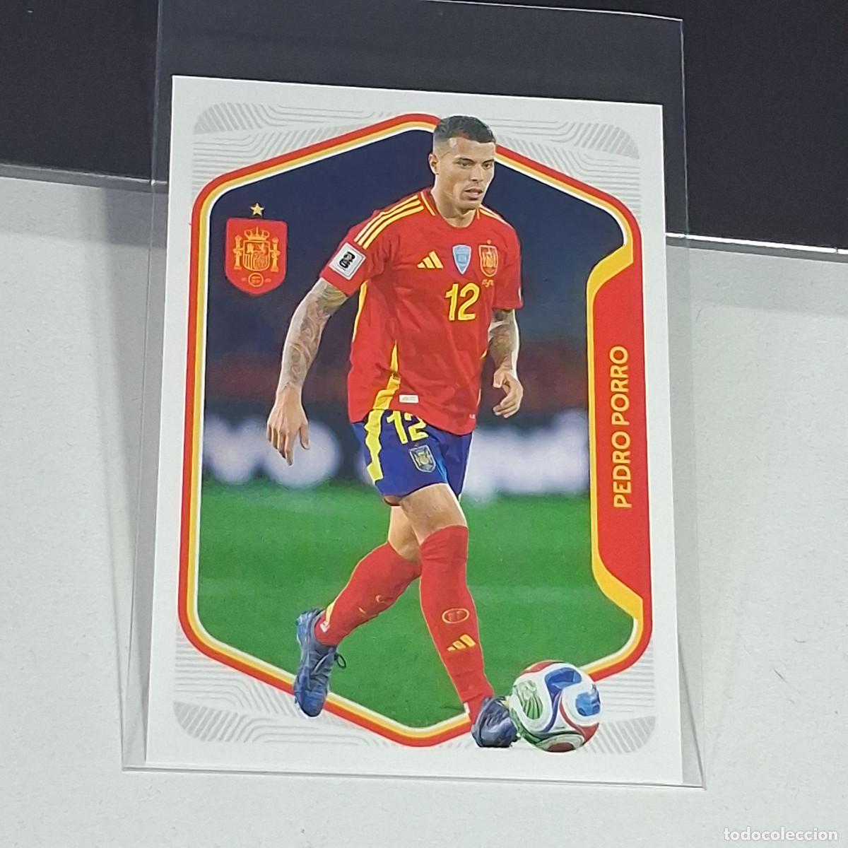 Cromos de f&uacute;tbol: D5 14 PEDRO PORRO PANINI SELECCION ESPA&Ntilde;OLA ESPA&Ntilde;A SPAIN CARREFOUR 26 2026