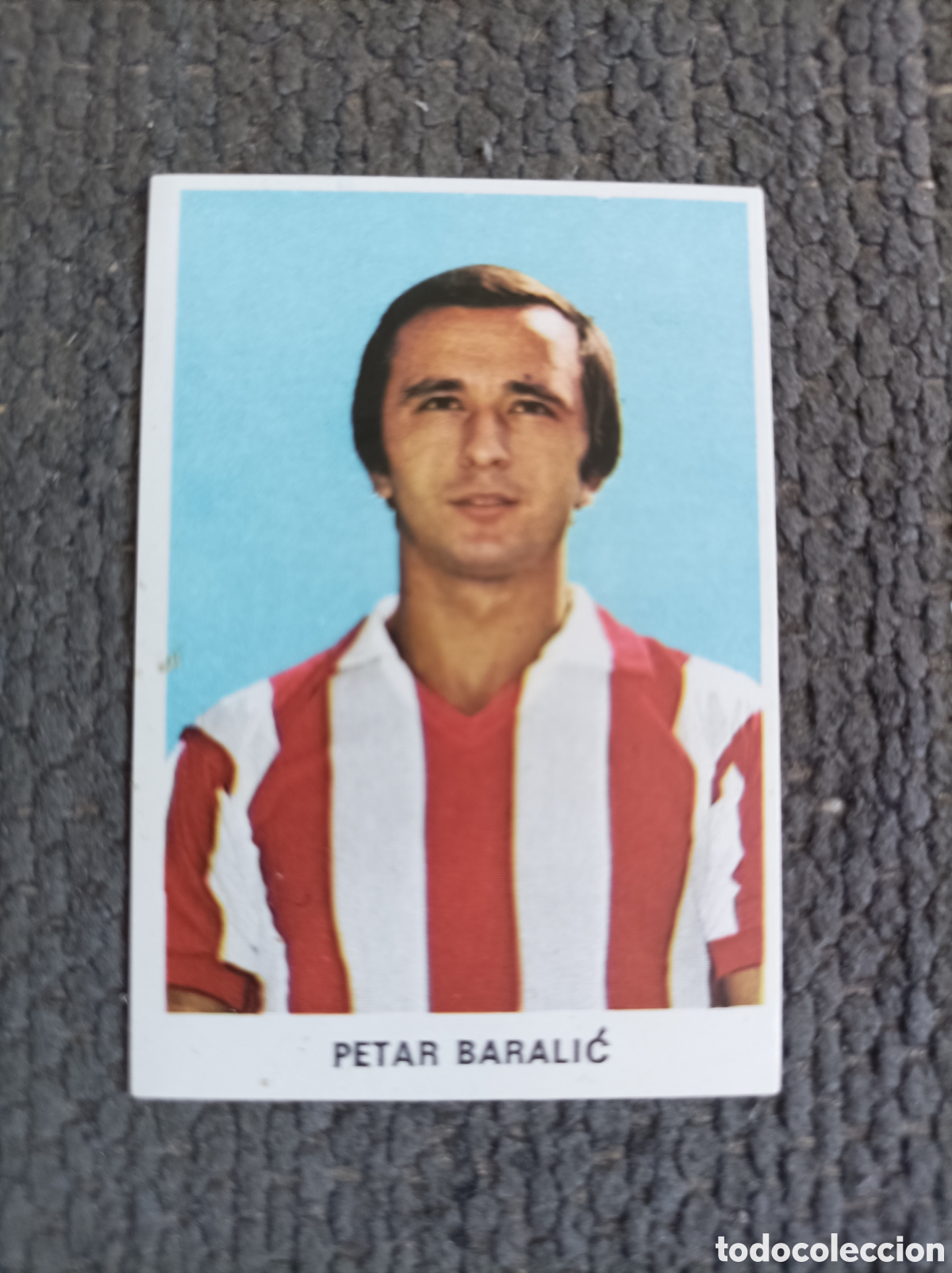 Cromos de f&uacute;tbol: Cromo de f&uacute;tbol Petar Baralic n-393 Estrella Roja