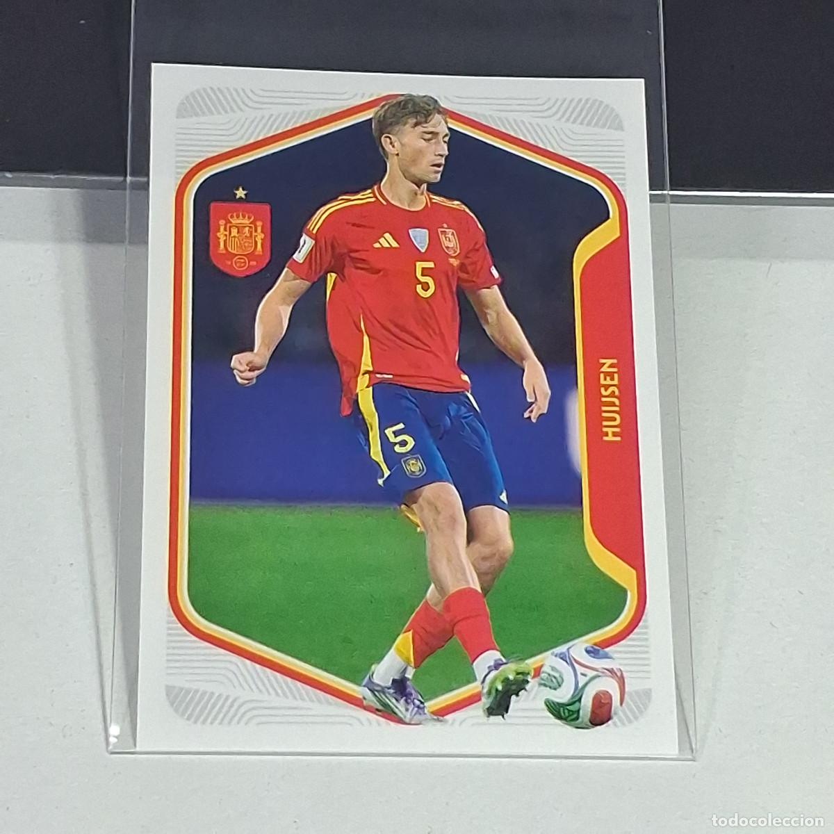 Cromos de f&uacute;tbol: D5 22 HUIJSEN PANINI SELECCION ESPA&Ntilde;OLA ESPA&Ntilde;A SPAIN CARREFOUR 26 2026