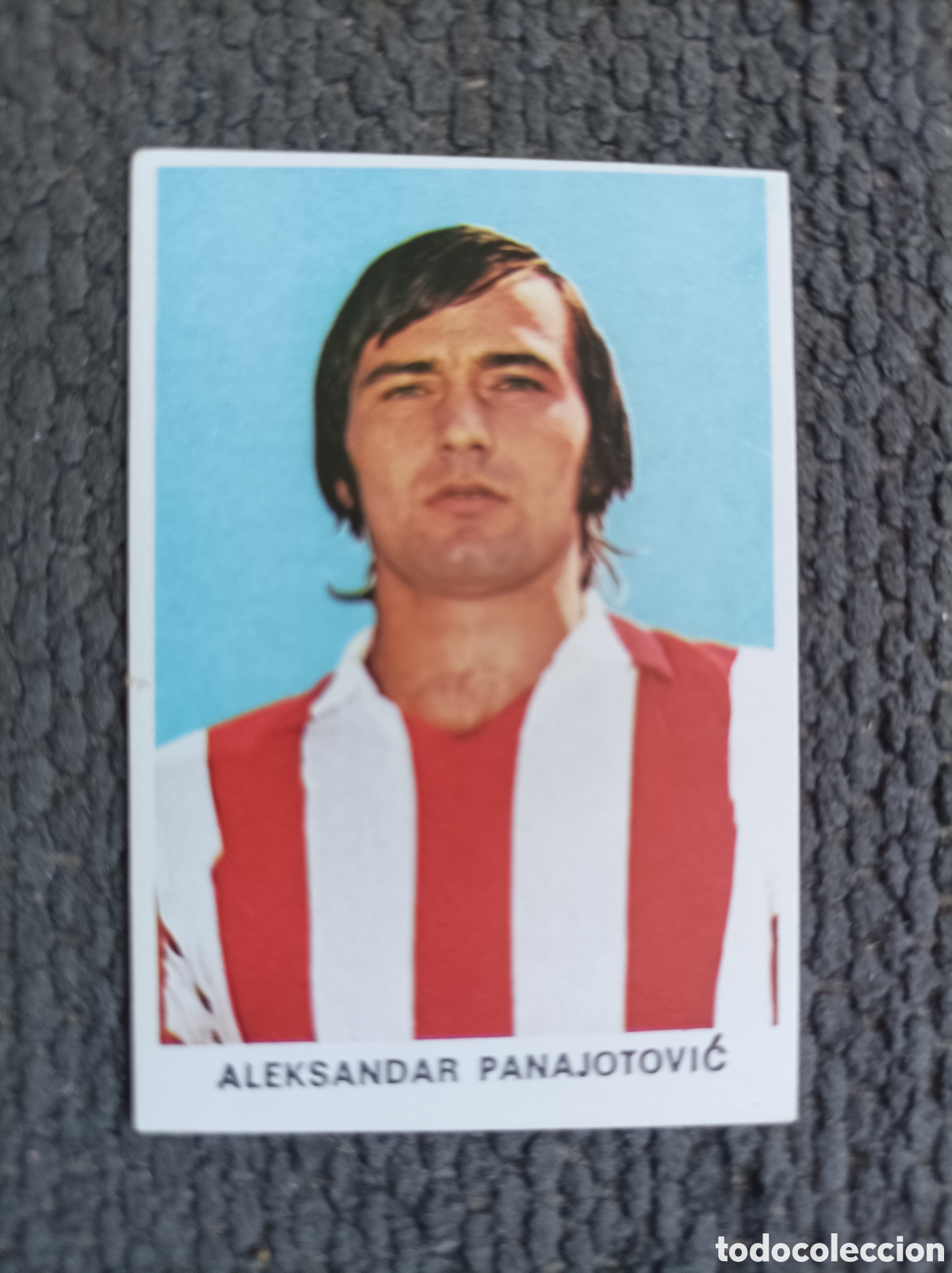 Fu&szlig;ball-Sticker: Cromo futbol Aleksandar Panajotovic n402 Estrella Roja 1974-75