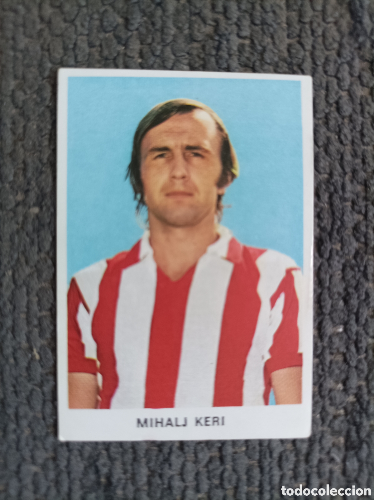 Cromos de f&uacute;tbol: Cromo futbol Mihalj Keri n-394 Estrella Roja 1974-75