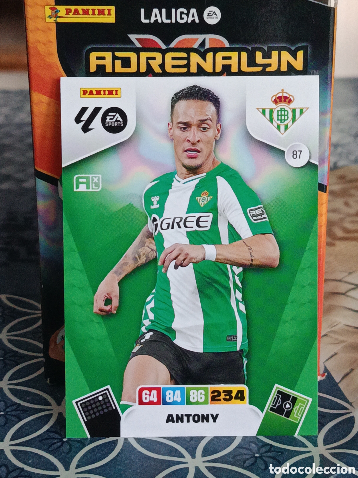 Fu&szlig;ball-Sticker: ANTONY BETIS FC N&ordm; 87 LIGA ADRENALYN 25 26 2025 2026 PANINI