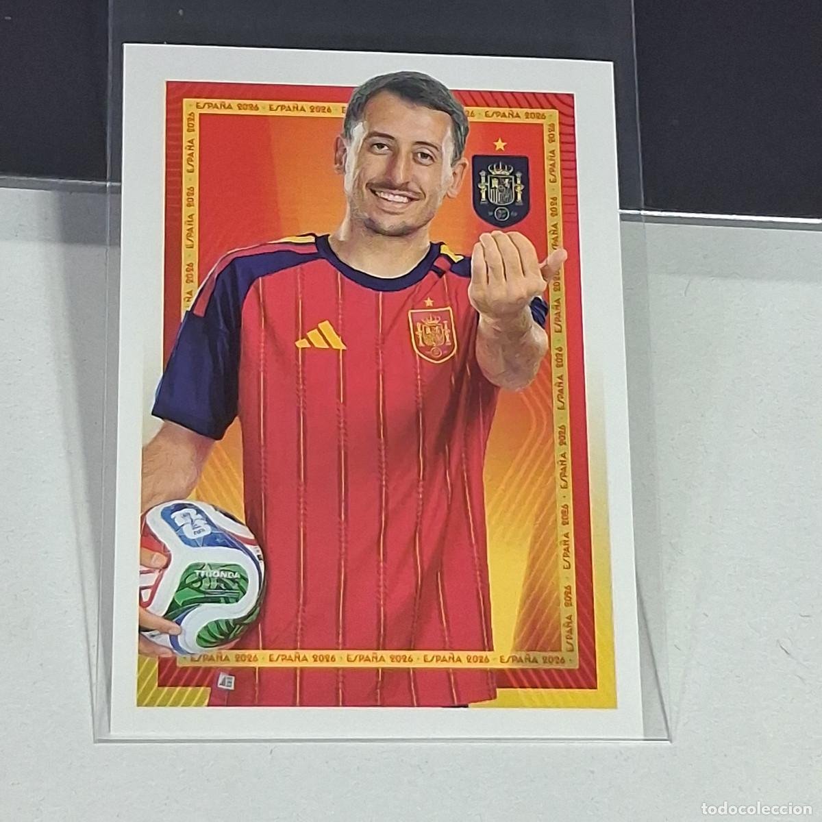 Cromos de f&uacute;tbol: D5 51 OYARZABAL PANINI SELECCION ESPA&Ntilde;OLA ESPA&Ntilde;A SPAIN CARREFOUR 26 2026