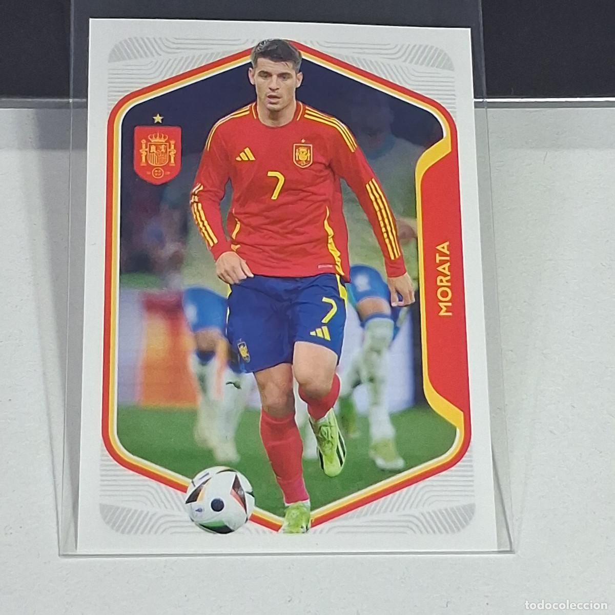 Cromos de f&uacute;tbol: D5 55 MORATA PANINI SELECCION ESPA&Ntilde;OLA ESPA&Ntilde;A SPAIN CARREFOUR 26 2026