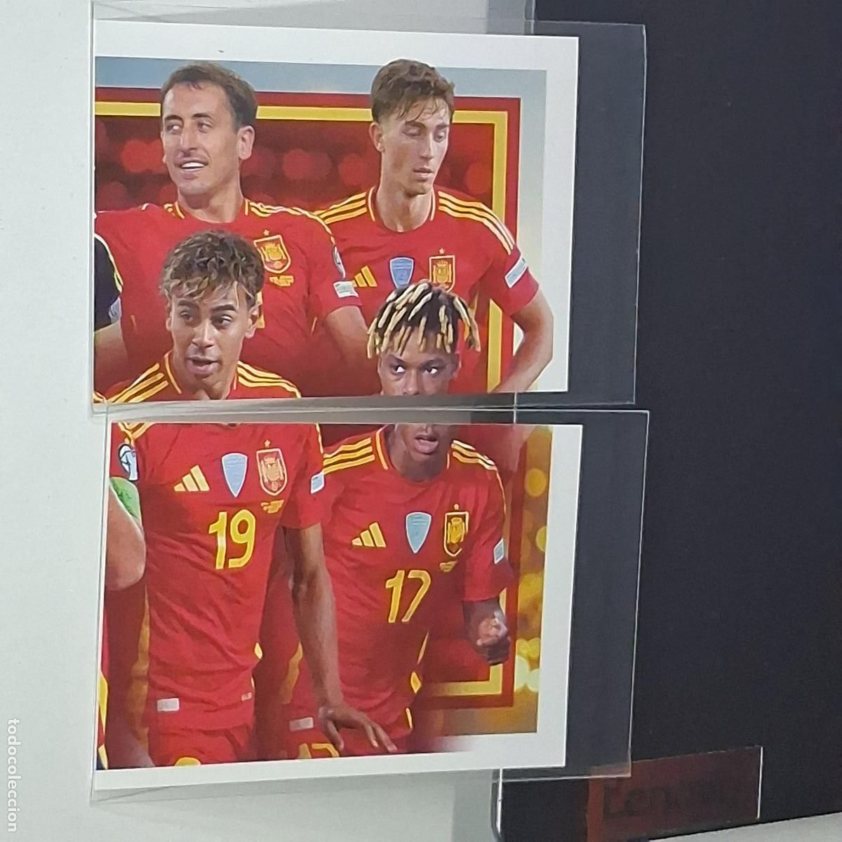 Cromos de f&uacute;tbol: D5 62 Y 64 YAMAL MOSAICO PANINI SELECCION ESPA&Ntilde;OLA ESPA&Ntilde;A SPAIN CARREFOUR 26 2026
