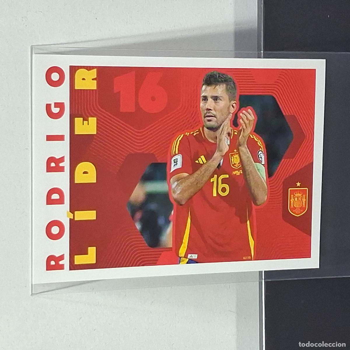 Cromos de f&uacute;tbol: D5 68. RODRIGO LIDER PANINI SELECCION ESPA&Ntilde;OLA ESPA&Ntilde;A SPAIN CARREFOUR 26 2026