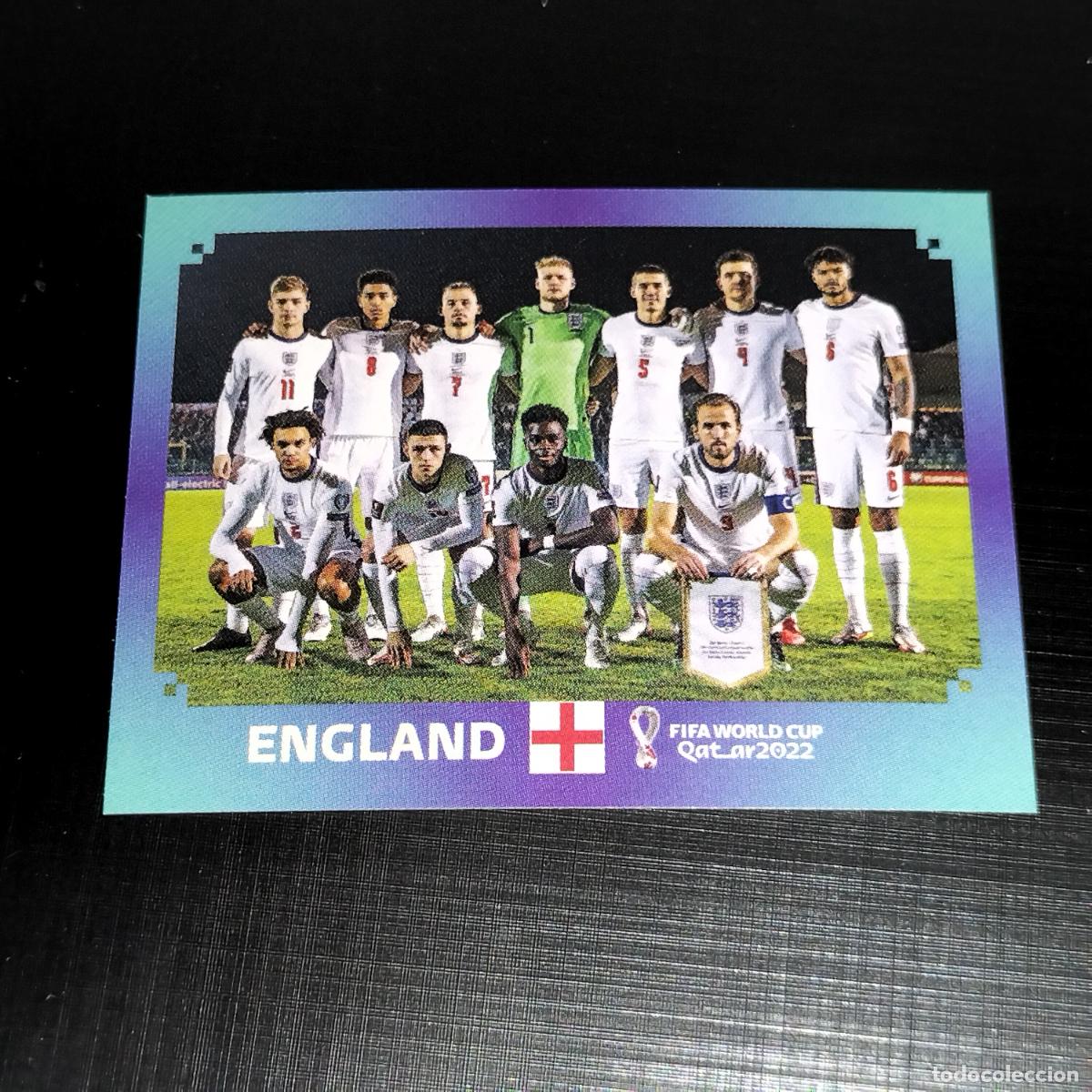 Cromos de f&uacute;tbol: ENG 1 SELECCION EQUIPO INGLATERRA CROMOS STICKER MUNDIAL QTAR 22 2022 FIFA WORLD CUP PANINI