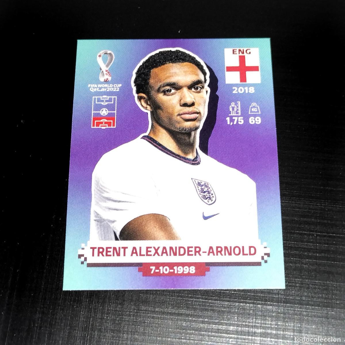 Cromos de f&uacute;tbol: ENG 5 TRENT ALEXANDER-ARNOLD INGLATERRA CROMOS STICKER MUNDIAL QTAR 22 2022 FIFA WORLD CUP PANINI