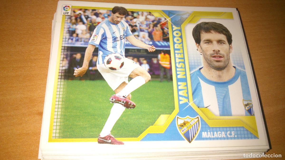 Cromos de f&uacute;tbol: TEMPORADA 2011 2012 11 12 FICHAJE N&ordm; 1 VAN NISTELROOY MALAGA NUEVO NUNCA PEGADO