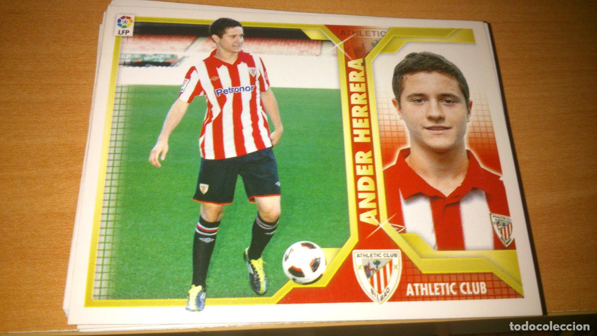 Fu&szlig;ball-Sticker: TEMPORADA 2011 2012 11 12 FICHAJE N&ordm; 2 ANDER HERRERA ATHLETIC DE BILBAO NUEVO NUNCA PEGADO