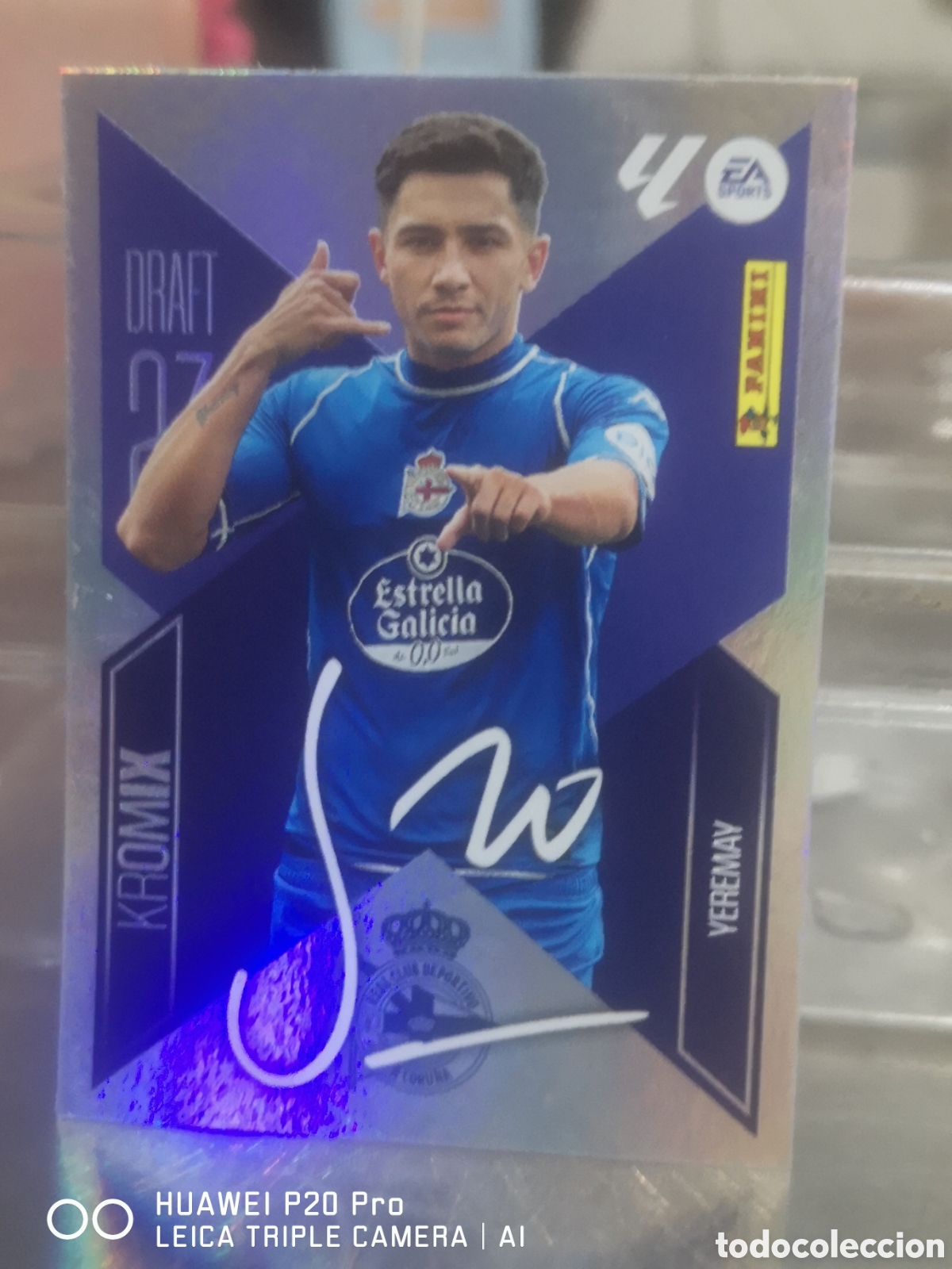 Cromos de f&uacute;tbol: LIGA ESTE 2026 2027 2026 27 DRAFT 23 KROMIX 23 YEREMAY