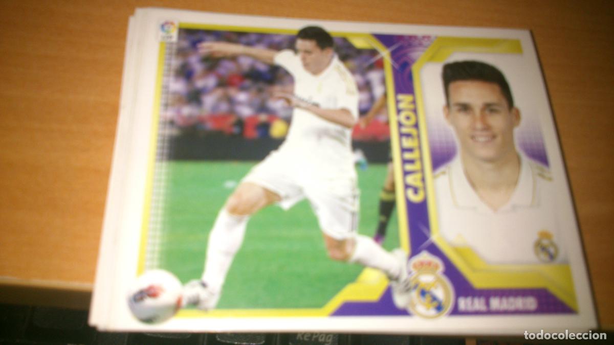 Cromos de f&uacute;tbol: TEMPORADA 2011 2012 11 12 FICHAJE N&ordm; 11 CALLEJON REAL MADRID NUEVO NUNCA PEGADO