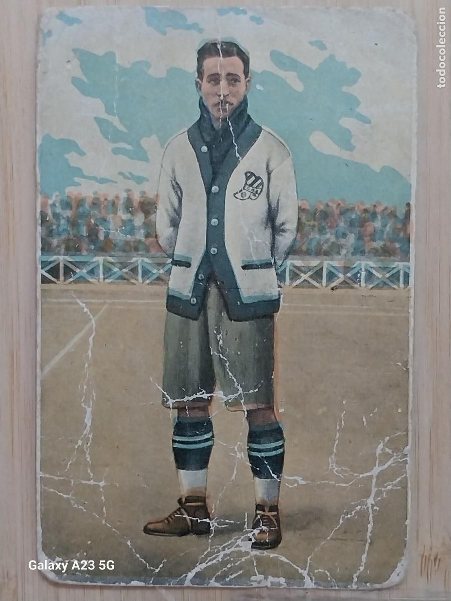 Cromos de f&uacute;tbol: PELLICER C D EUROPA * CROMO A&Ntilde;O 1922 LIGA 22 23 CHOCOLATE EDUARDO PI ORIGINAL 10.5X7 CM